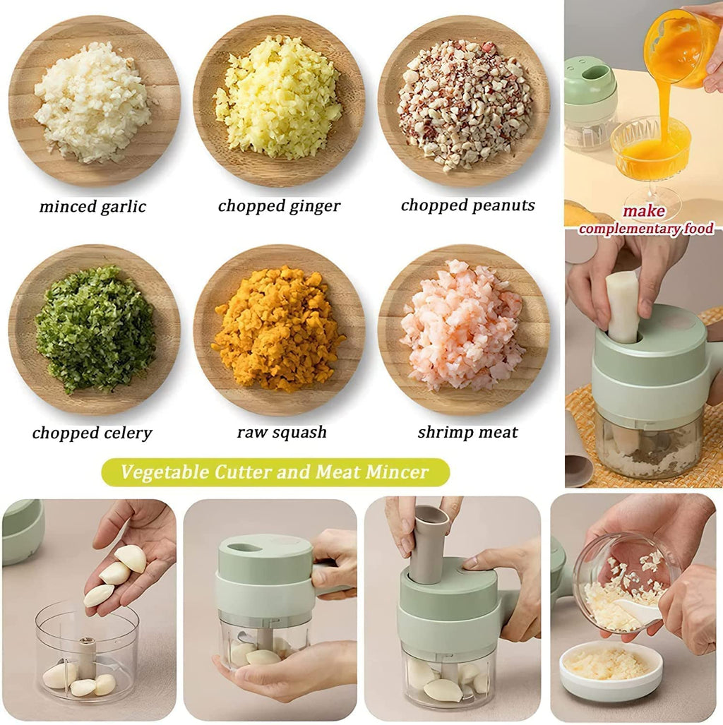 Rechargable vegetable cutter