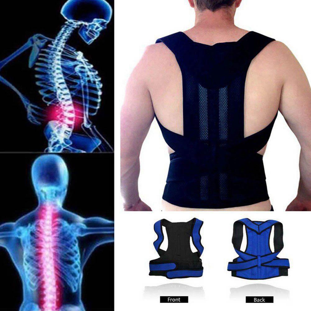 Adjustable Back Posture Corrector for Men & Women – Comfortable & Breathable Support Brace