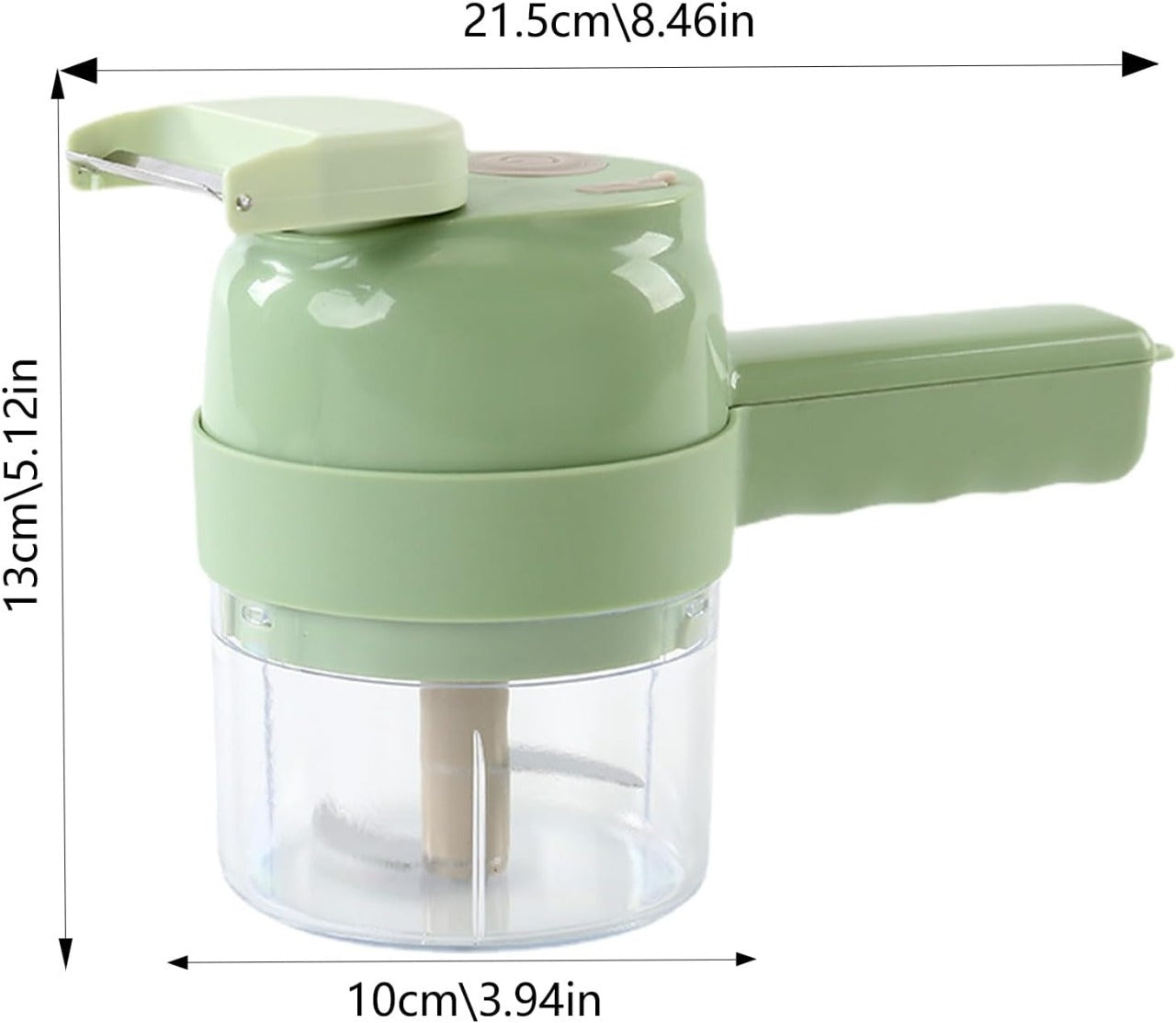 Rechargable vegetable cutter